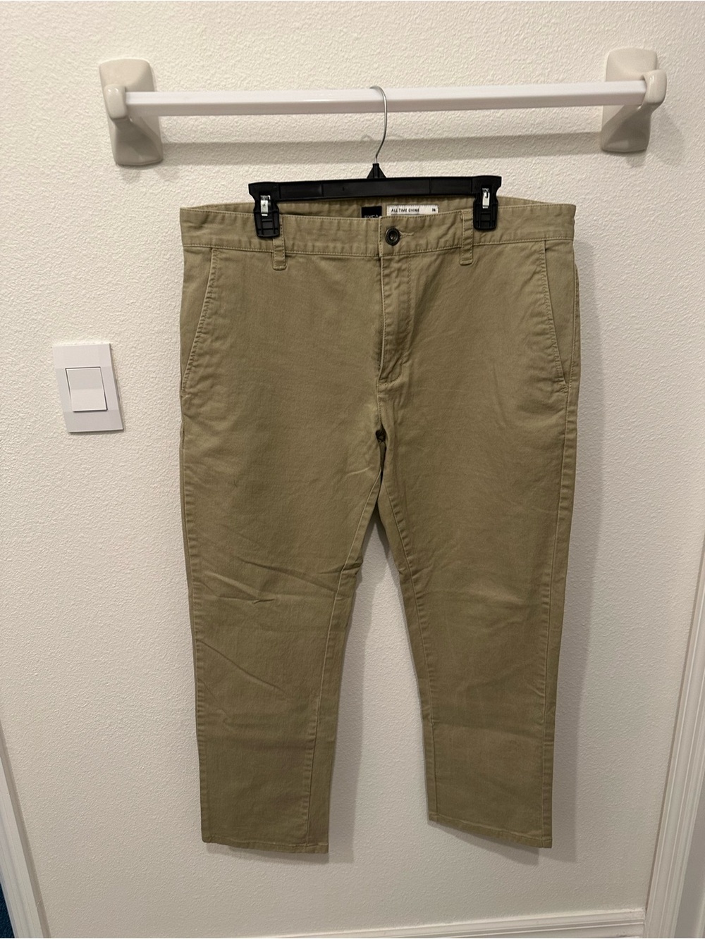 RVCA Men’s Chino Pants in Khaki
